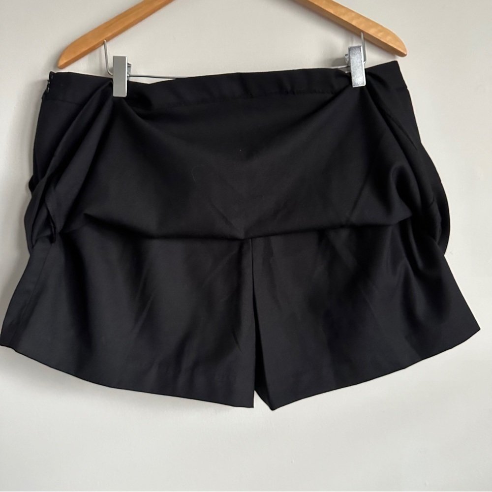NWT Gap Open Front Black Dress Shorts Skort - Size 14 - Picture 5 of 7